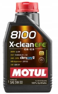 OLEJ MOTUL 5W-30 8100 X-CLEAN EFE 1L
