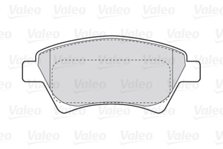 KLOCKI HAMULCOWE VALEO 301558  FIRST