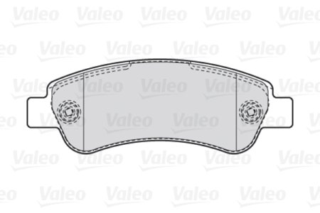 KLOCKI HAMULCOWE VALEO 301892  FIRST