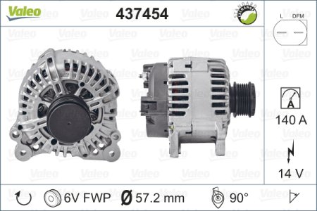 ALTERNATOR VALEO 437454 