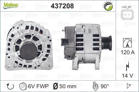 ALTERNATOR VALEO 437208 