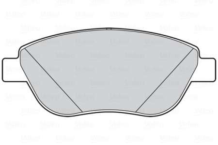 KLOCKI HAMULCOWE VALEO 301698 FIRST