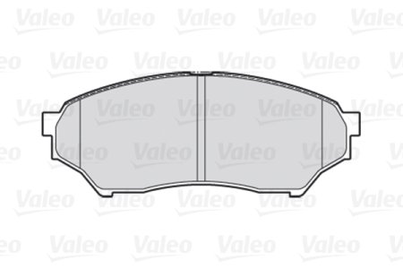 KLOCKI HAMULCOWE VALEO 301521 FIRST
