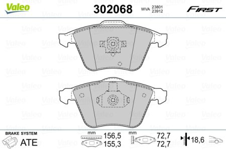KLOCKI HAMULCOWE FIRST
