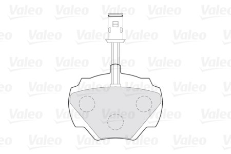 KLOCKI HAMULCOWE VALEO 301497 FIRST