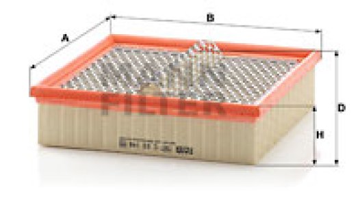 Filtr powietrza MANN-FILTER C23148 