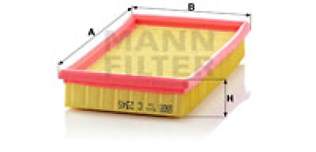 Filtr powietrza MANN-FILTER C2345 