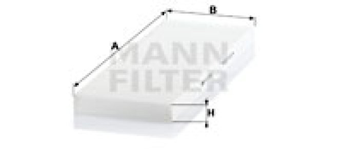 Filtr kabinowy MANN-FILTER CU4151 