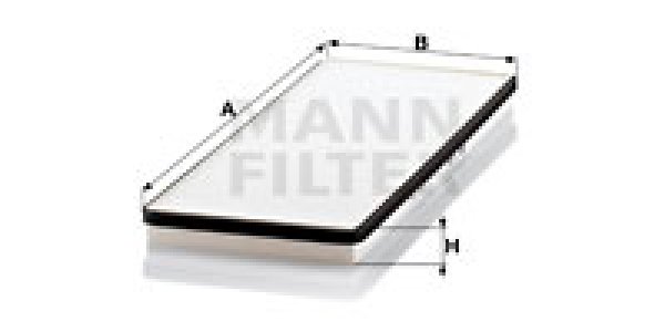 Filtr kabinowy MANN-FILTER CU4228 