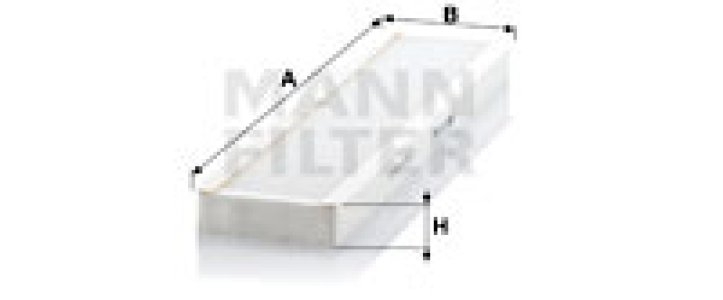 Filtr kabinowy MANN-FILTER CU4624 