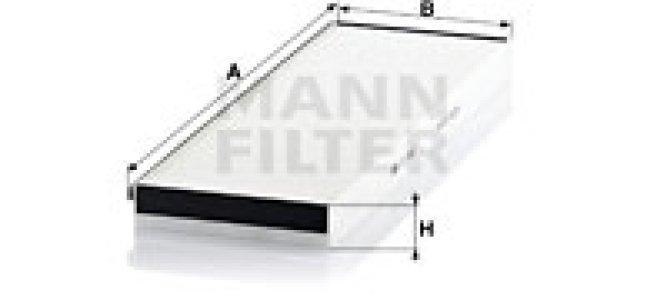 Filtr kabinowy MANN-FILTER CU4662 