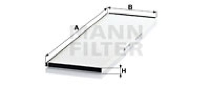 Filtr kabinowy MANN-FILTER CU4926 