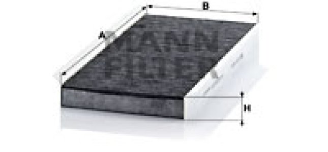 Filtr kabinowy MANN-FILTER CUK4054 
