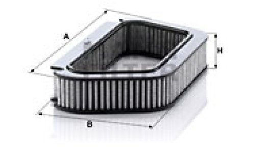 Filtr kabinowy MANN-FILTER CUK4136 