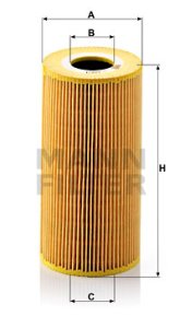 Filtr oleju MANN-FILTER HU848/1X HU8481X