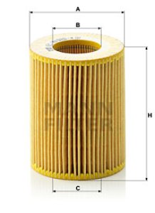Filtr oleju MANN-FILTER HU925/4Y HU9254Y
