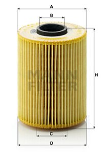 Filtr oleju MANN-FILTER HU926/4X HU9264X