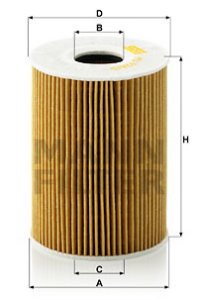 Filtr oleju MANN-FILTER HU926/5Y HU9265Y