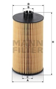 Filtr oleju MANN-FILTER HU931X 