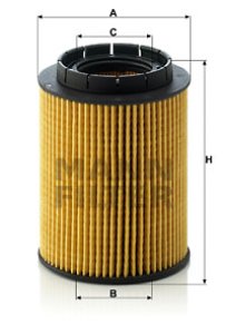 Filtr oleju MANN-FILTER HU932/7X HU9327X
