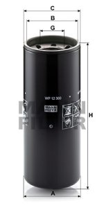 Filtr oleju MANN-FILTER WP12300 