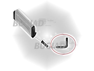 PRZEWÓD INTERCOOLERA FIAT DOBLO 1.6D, 2.0D 10-