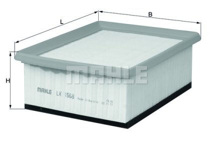 FILTR POWIETRZA CITROEN BERLINGO 1.9D,2. MAHLE LX1568 C211042