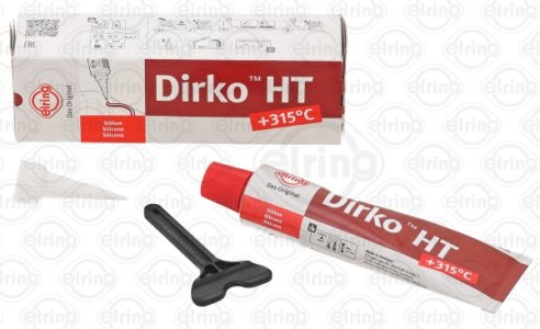 SILIKON CZERWONY DIRKO HT 70ML ELRING 705 708 CZERWONY