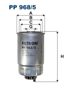 FILTR PALIWA FILTRON PP9685 WK8051 FIAT FREEMONT