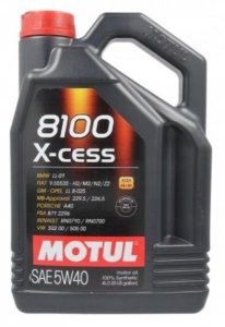 OLEJ MOTUL 5W-40 8100 X-CESS 4L