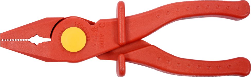 IZOL.SZCZYPCE PLASKIE Z TWORZ. 200MM VDE