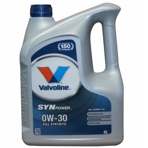 OLEJ VALVOLINE 0W-30 SYNPOWER FE 4L