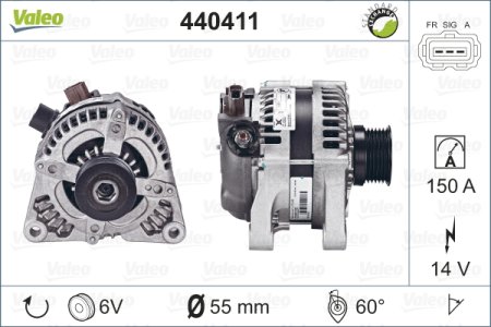 ALTERNATOR VALEO 440411 