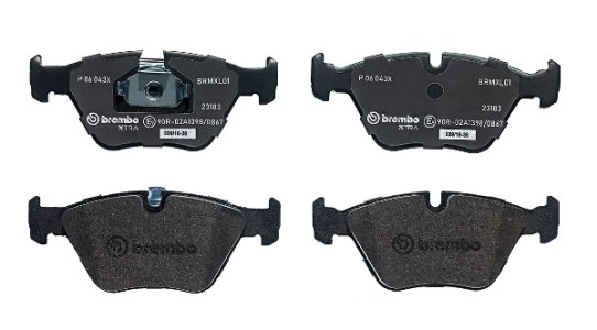 Klocki hamulcowe BREMBO P 06 043X XTRA przód