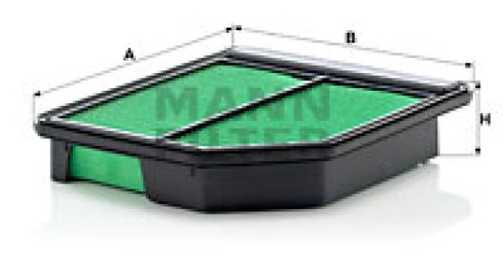 Filtr powietrza MANN-FILTER C2240 