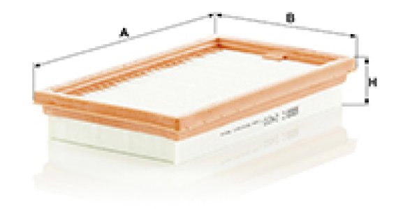 Filtr powietrza MANN-FILTER C2420 