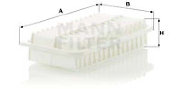 Filtr powietrza MANN-FILTER C2620 1780122020