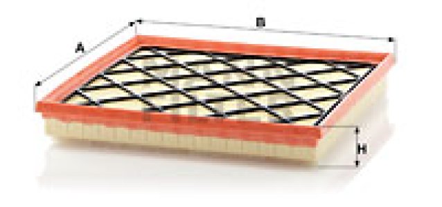 Filtr powietrza MANN-FILTER C27107 