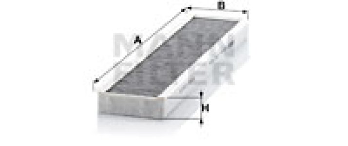 Filtr kabinowy MANN-FILTER CUK4624 