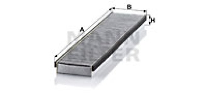 Filtr kabinowy MANN-FILTER CUK5257 