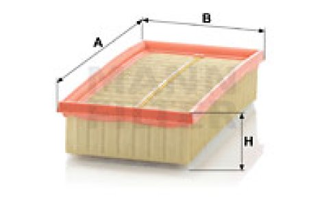 Filtr powietrza MANN-FILTER C2567 