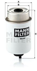 Filtr paliwa MANN-FILTER WK8107 