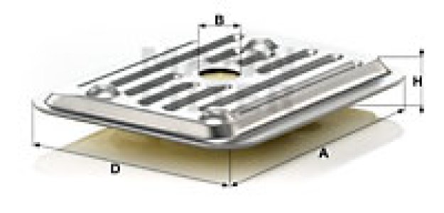 Zestaw filtra hydraulicznego MANN-FILTER H2019KIT1 