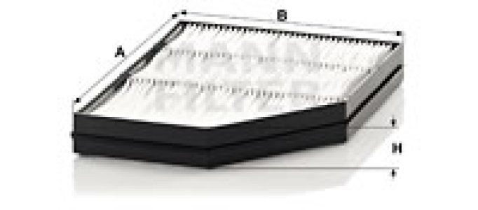 Filtr kabinowy MANN-FILTER CU32001 C32001