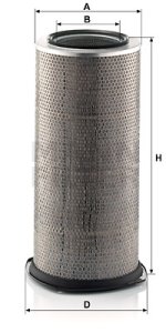 Filtr powietrza MANN-FILTER C271581 