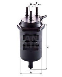 Filtr paliwa MANN-FILTER WK939/4 WK9394