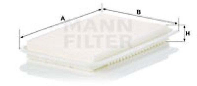 Filtr powietrza MANN-FILTER C3220 