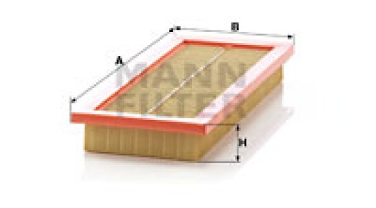 Filtr powietrza MANN-FILTER C3495 