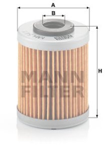 Filtr oleju MANN-FILTER MH54/1 MH541