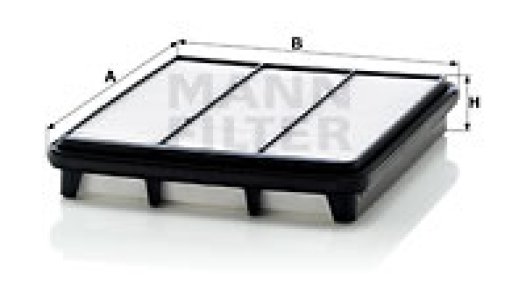 Filtr powietrza MANN-FILTER C2743 
